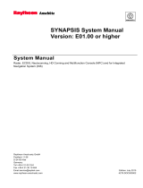 Raytheon SYNAPSIS INS SYSTEM E01.00 AND HIGHER Operating instructions