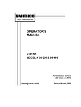 Smithco V-Star Operating instructions