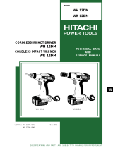 Hitachi WH12DMB User manual