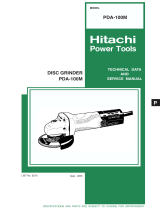 Hitachi PDA-100M Technical Data And Service Manual