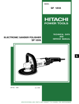 Hitachi SP18VA Technical Data And Service Manual