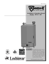Lochinvar KNIGHT WH 55-399 Installation & Operation Manual