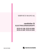 Nihon ECG-9110K User manual