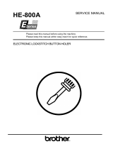 Brother HE-800A User manual