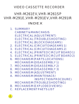 Sanyo VHR-M261SP User manual