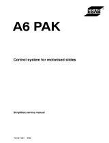 ESAB A6 PAK User manual