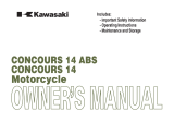 Kawasaki CONCOURS 14 ABS Owner's manual