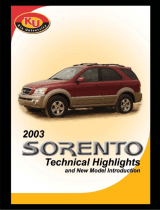 KIA Sorento 2003 Technical Highlights