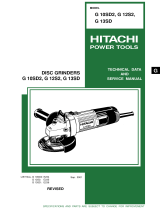 Hitachi G 13SD Technical Data And Service Manual