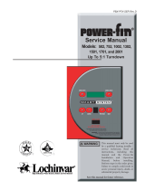 Lochinvar Power-fin 1302 User manual
