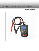 AETOOL GLOW PLUG ANALYSER User manual