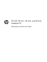 HP (Hewlett-Packard) 2000-100 Notebook PC series User manual