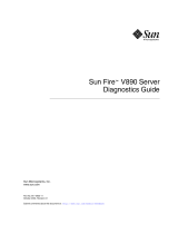 Sun Microsystems Sun Fire V890 Diagnostic Manual