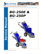 Blastrac BG-250MKII Owner's manual