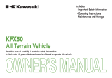 Kawasaki KFX 50 - BROCHURE 2009 Owner's manual