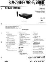 Sony SLV-799HF User manual