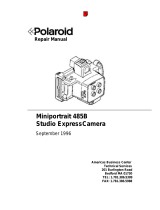 Polaroid Miniportrait 485B User manual