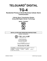 Telguard TG4G0001 Installation And Operating Instructions Manual