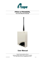 scope PRX4SERL User manual
