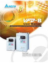 Delta VFD550B43C User manual
