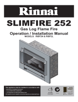 Rinnai SLIMFIRE 252 Operation & Installation Manual