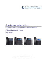 Grandstream GXP1630 User guide