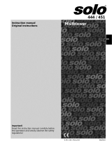 Solo MISTBLOWER 444 User manual