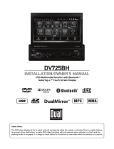 Dual DV725BH Owner's manual