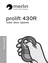 Merlin prolift 430R User manual