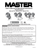 Pinnacle International MASTER MH-16-TTC User's Manual & Operating Instructions