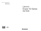 Lenovo Erazer X3 Series User manual