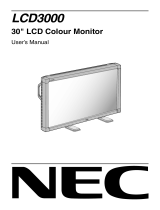 NEC NEC LCD3000 Owner's manual