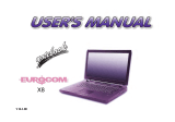 EUROCOM X8 Extreme User manual