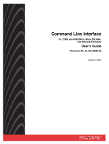 Paradyne 12000E Command Line Interface Manual