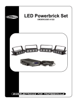 SHOWTEC LED Powerbrick Set User manual