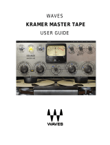 Waves Kramer Master Tape Owner's manual
