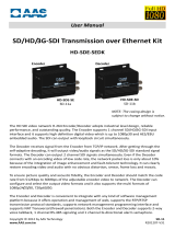 AAS HD-SDE-SEDK User manual