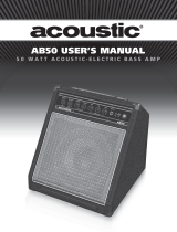 Acoustic AB50 User manual