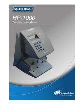 Acroprint SCHLAGE HP-1000 User manual