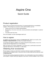 Acer Aspire V5-121 Quick start guide
