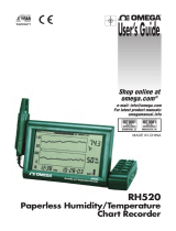 Omega RH520 Owner's manual