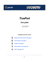 Perle TruePort User guide
