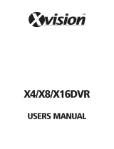 Xvision X8 User manual