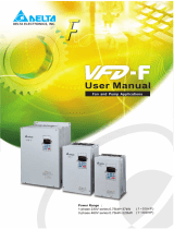 Delta Electronics AC Drive VFD-F Series User manual