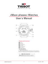 Tissot MOON PHASES WATCHES User manual