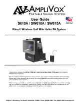 AmpliVox S610A User manual