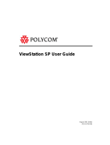Polycom ViewStation SP384 User manual