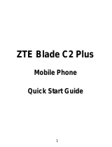 ZTE BLADE C2 Plus User manual