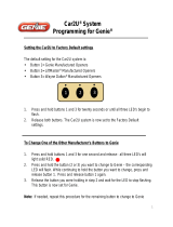 Genie PMX-60 Operating instructions