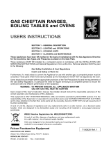 Falcon G1006X Owner's manual